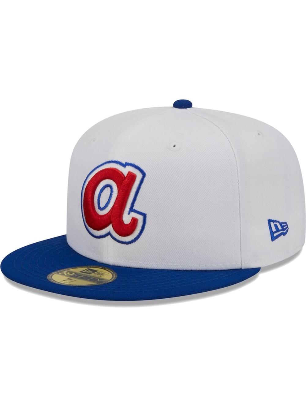 New Era Atlanta Braves Throwback 59FIFTY 7 3/8 Hank Aaron